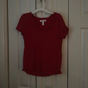 Red v neck